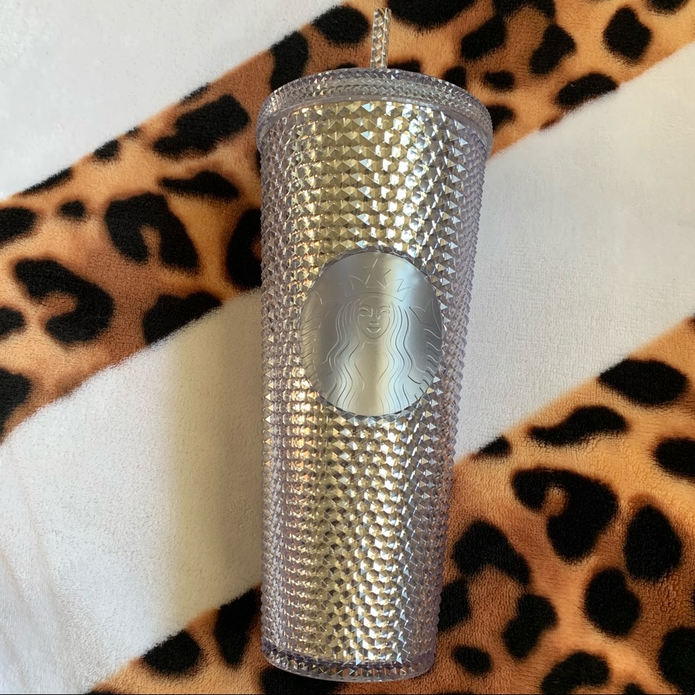 Starbucks 2019 Holiday Platinum Studded Cup